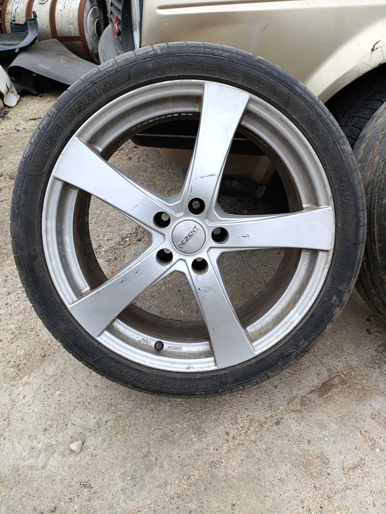 Гуми с джанти 255/35R19, снимка 2 - Гуми и джанти - 56740107