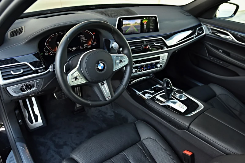 BMW 740 D M-SPORT Xdrive TV 360 H/K LASER EXCLUSIVE FULL, снимка 9 - Автомобили и джипове - 48520994