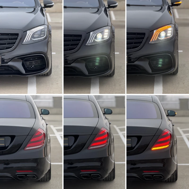 Mercedes-Benz S 500 - Long - 6.3 Amg Facelift - 4-matic - Panorama -, снимка 16 - Автомобили и джипове - 48869370