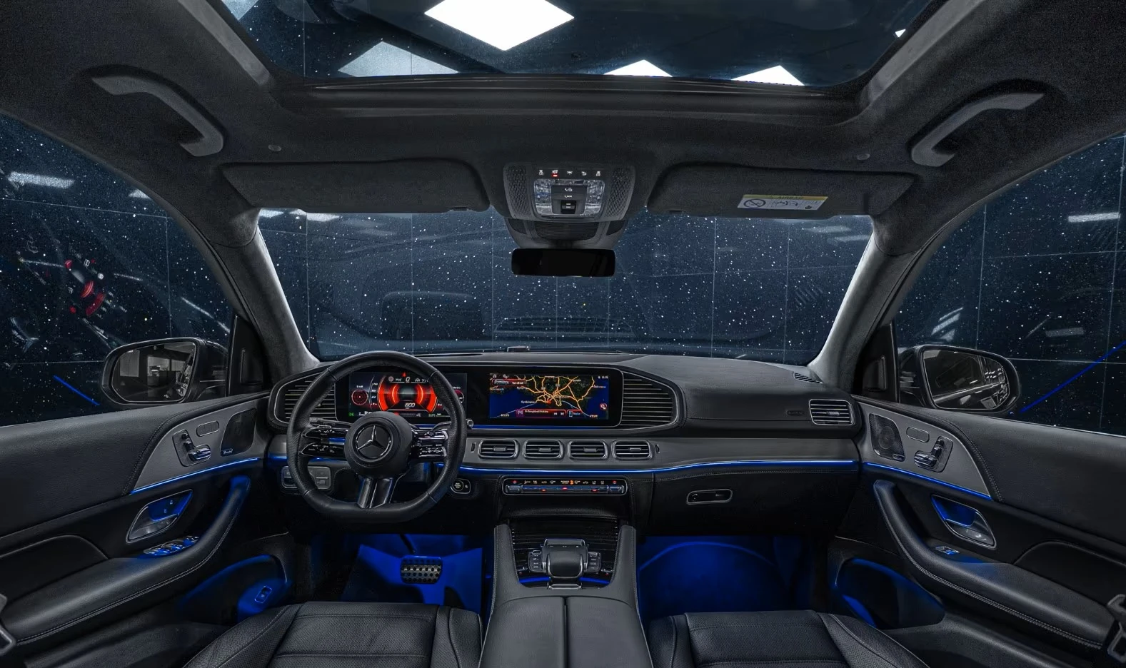 Mercedes-Benz GLS 450 4M AMG Line Premium Plus, /Pano/6+ 1  | Mobile.bg   11