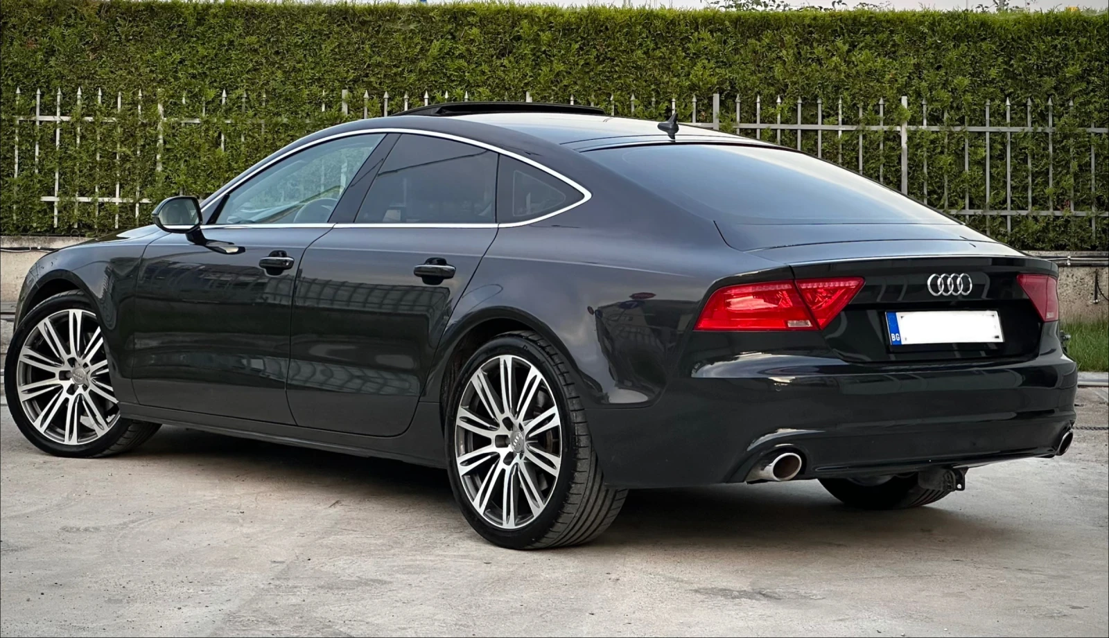 Audi A7 3.0TDI Quattro* Регистриран* Подгрев* HeadUp* B&O, снимка 4 - Автомобили и джипове - 54884341