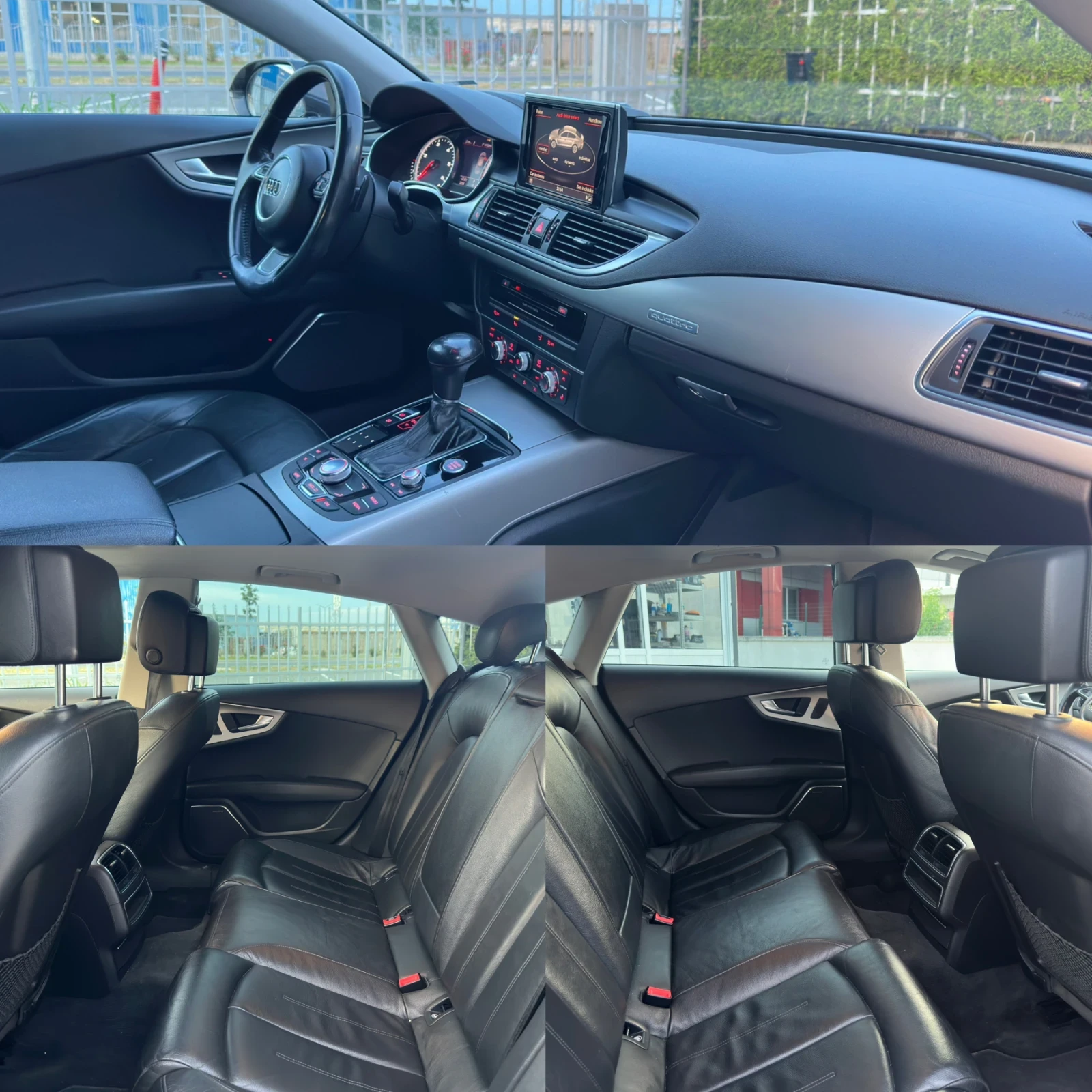 Audi A7 3.0TDI Quattro* Регистриран* Подгрев* HeadUp* B&O, снимка 9 - Автомобили и джипове - 54884341
