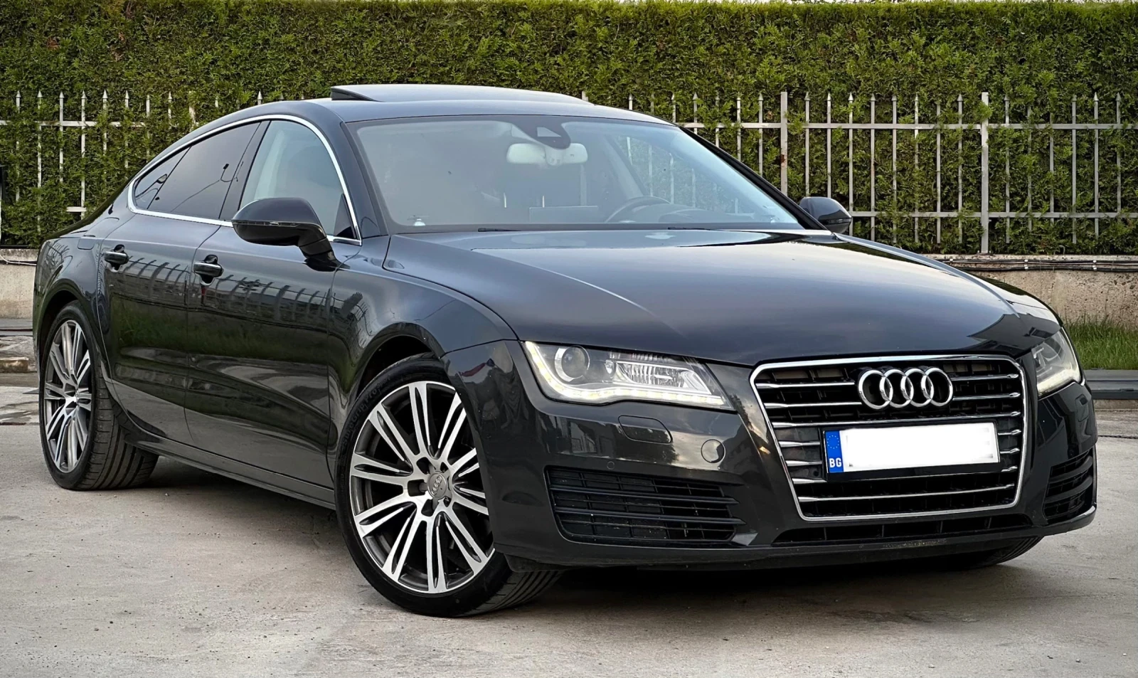 Audi A7 3.0TDI Quattro* Регистриран* Подгрев* HeadUp* B&O, снимка 2 - Автомобили и джипове - 54884341