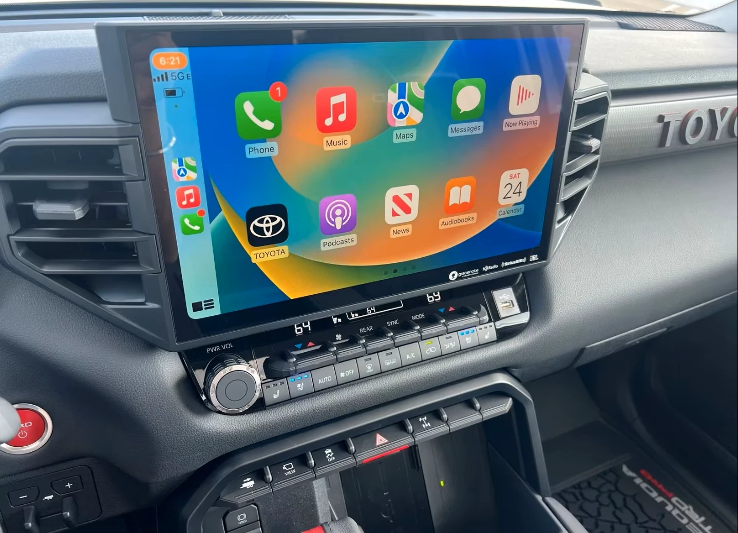 Toyota Sequoia TRD-PRO* HYBRID* 6+ 1* DISTR* KEYLESS* MEMORY* 360, снимка 8 - Автомобили и джипове - 53994684