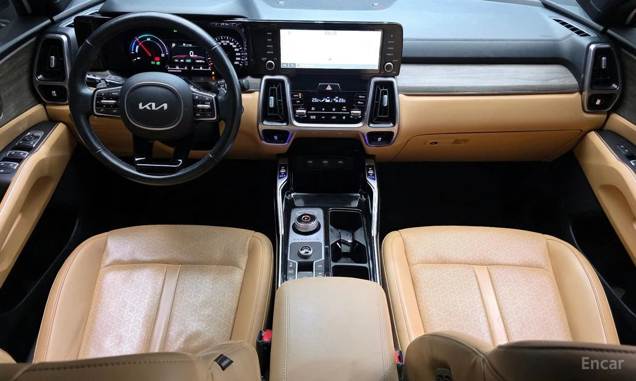 Kia Sorento 1.6 HEV Prestige* ПОДГРЕВ* ОБДУХВАНЕ* КАМЕРА* , снимка 8 - Автомобили и джипове - 55656060