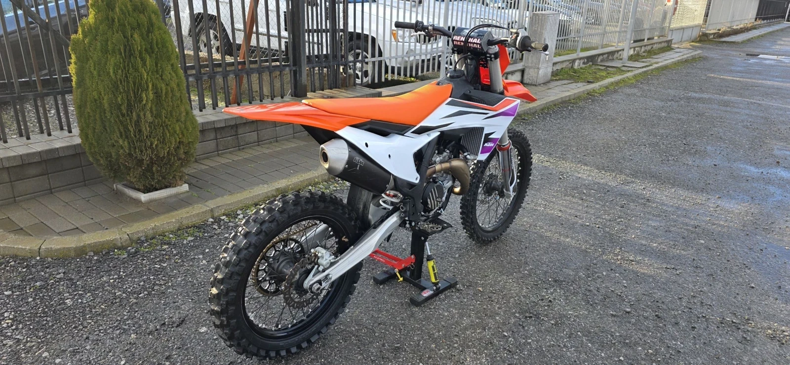 Ktm SX-F SX-450 F-Стартер-Тракшън-2Режима-Лънч контрол, снимка 6 - Мотоциклети и мототехника - 53945286