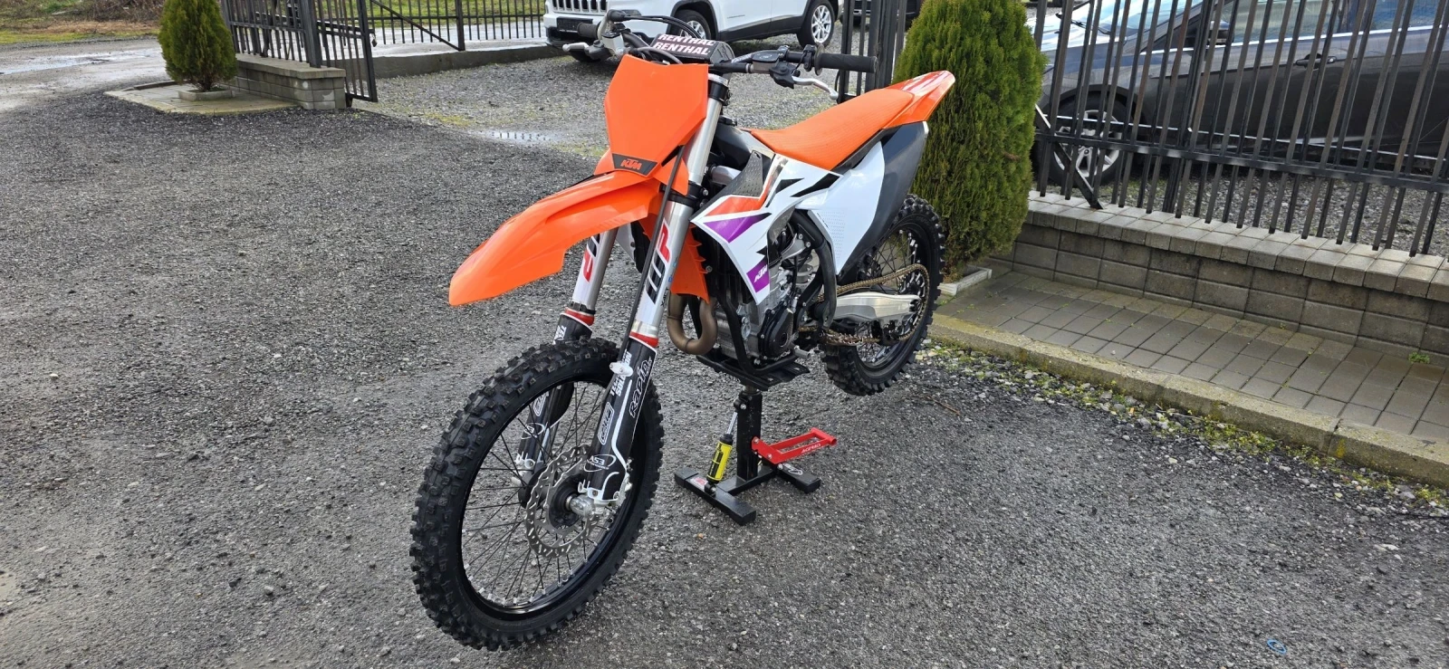 Ktm SX-F SX-450 F-Стартер-Тракшън-2Режима-Лънч контрол