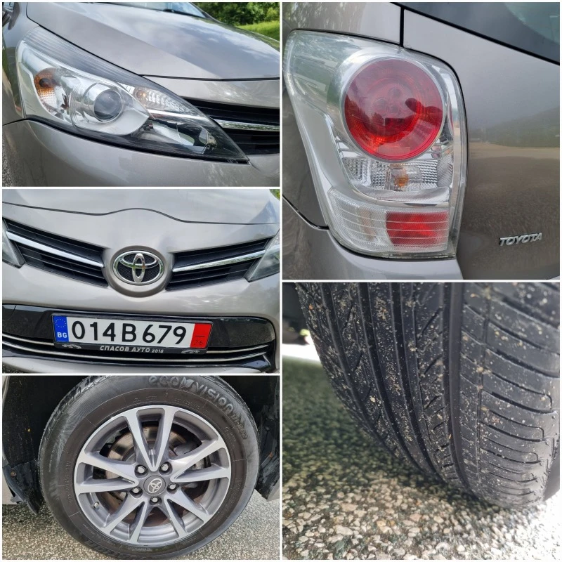 Toyota Verso 1.6 Navig/Klimatron/7mesta, снимка 15 - Автомобили и джипове - 46059230