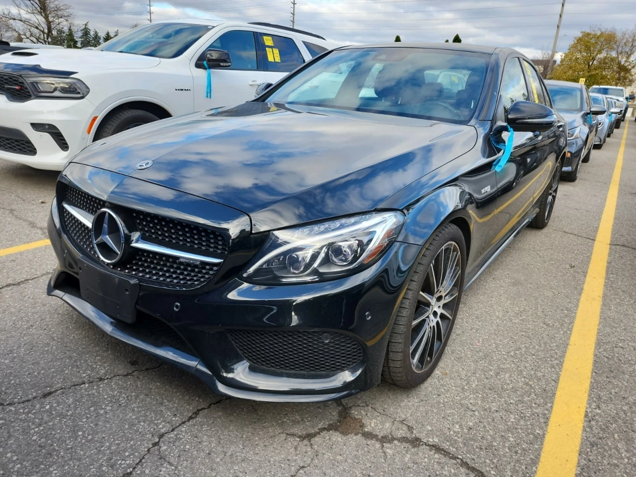 Mercedes-Benz C 43 AMG * АВТО КРЕДИТ* ЦЕНА ДО БГ * СЕРВИЗНА ИСТОРИЯ * , снимка 1