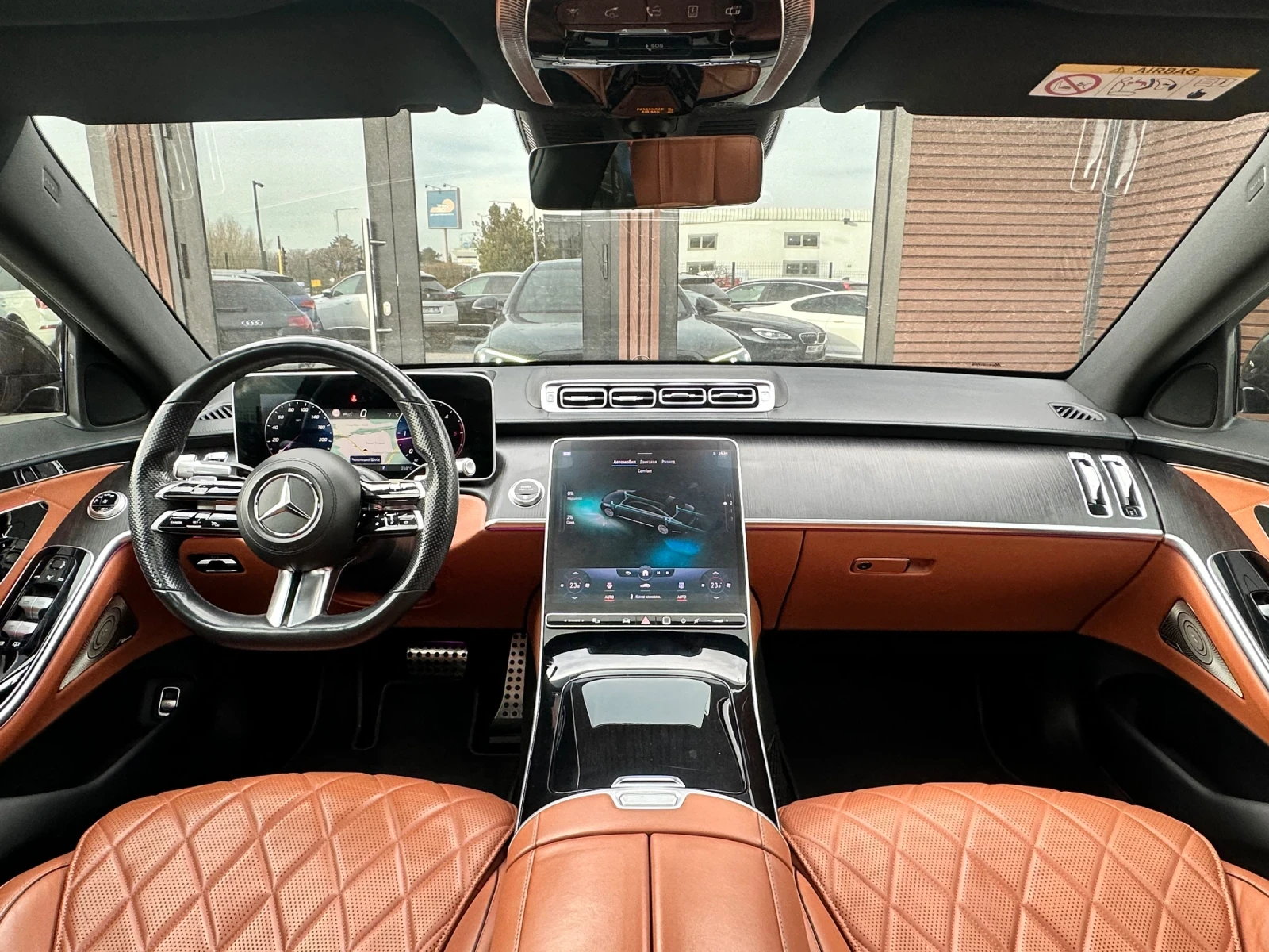Mercedes-Benz S 350 4 Matic-BRABUS-Distronic-Exclusive- Panorama-Black | Mobile.bg � ����������� 9