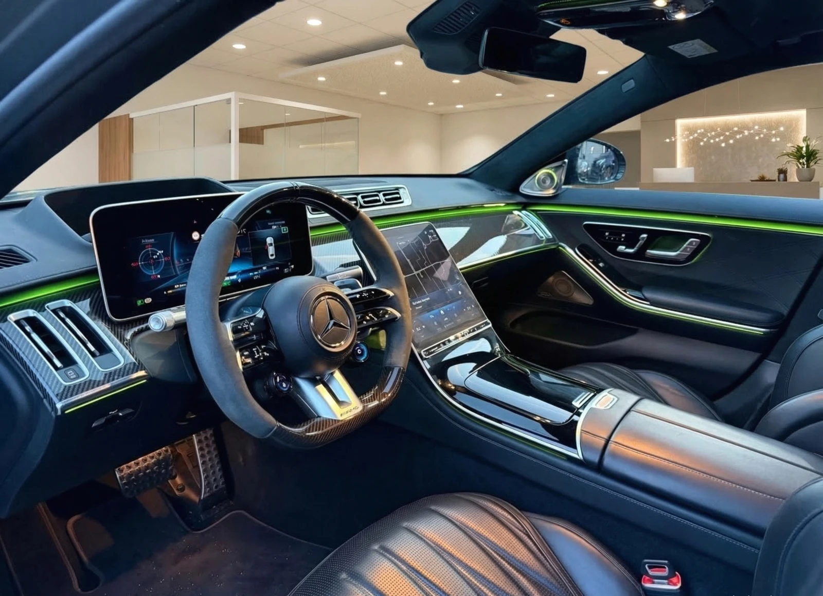 Mercedes-Benz S 63 AMG E-PERFORMANCE V8 Plug-in Hybrid 4MATIC+ , снимка 6 - Автомобили и джипове - 53894644