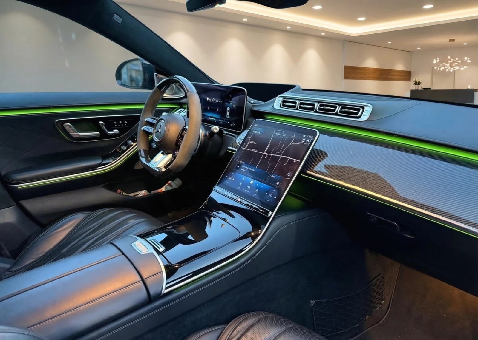 Mercedes-Benz S 63 AMG E-PERFORMANCE V8 Plug-in Hybrid 4MATIC+ , снимка 7 - Автомобили и джипове - 53894644