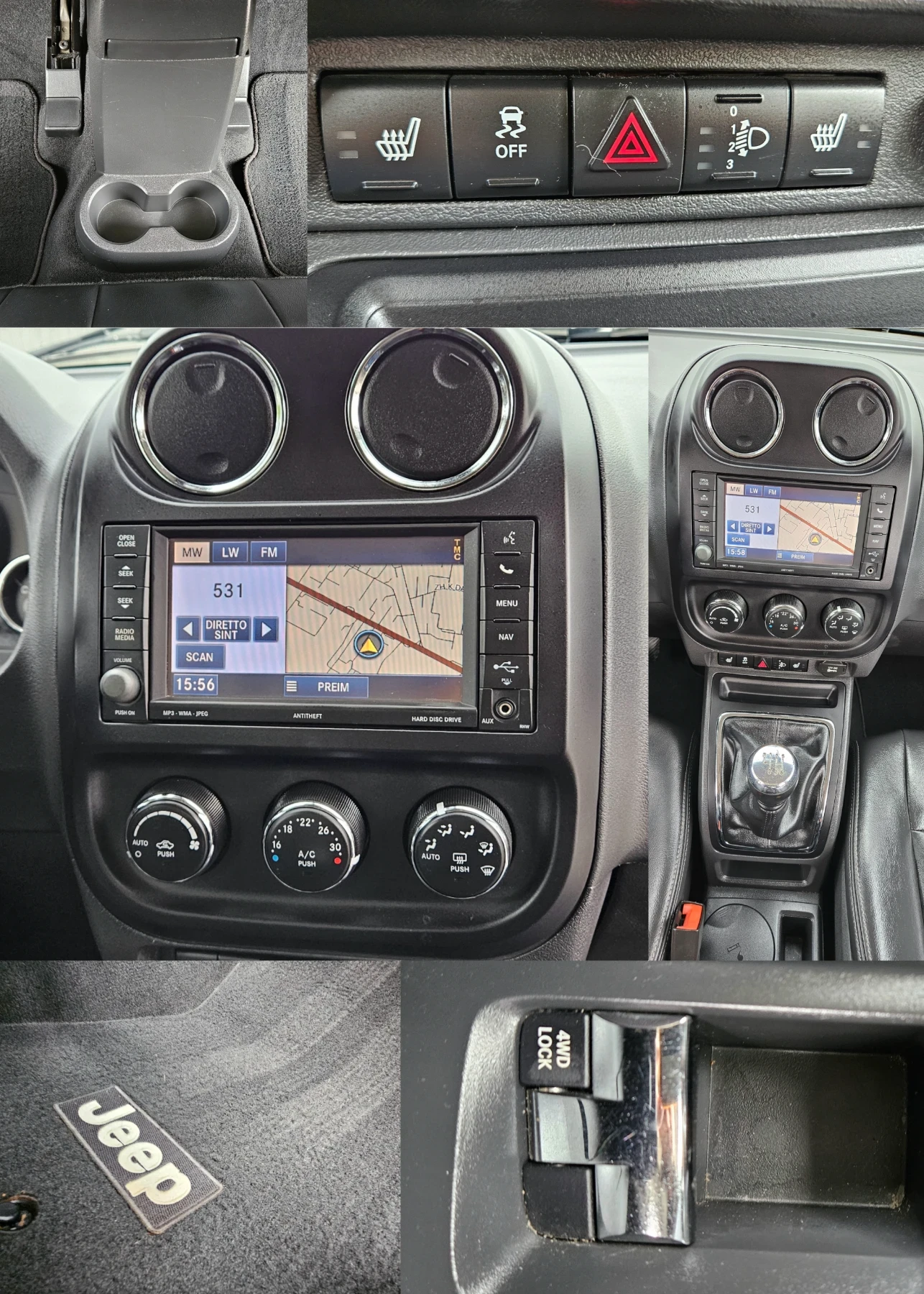 Jeep Compass 2.2* CRD* 4x4* all extras* ТОП ОФЕРТА  - изображение 10