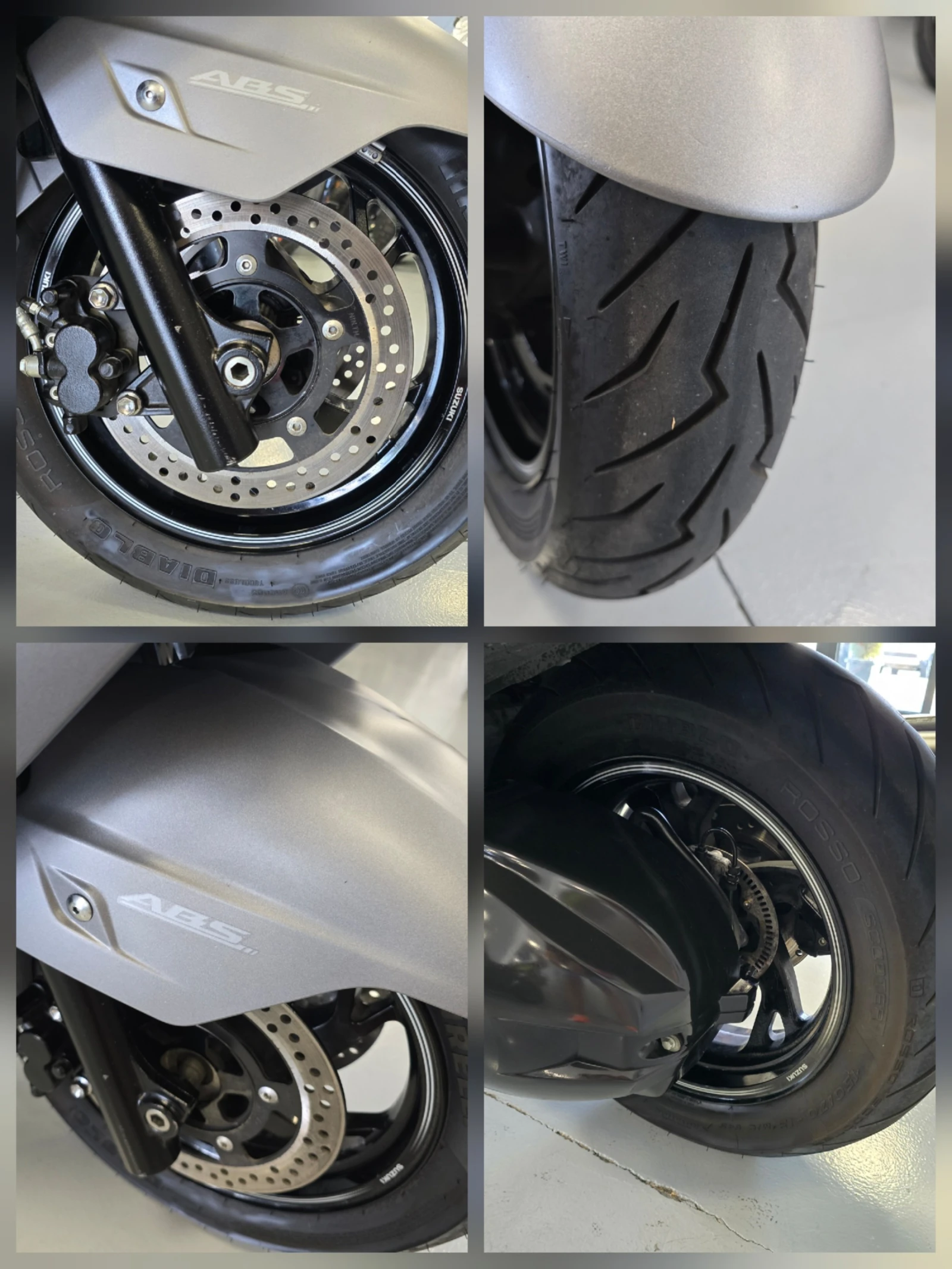 Suzuki Burgman 400ie, ABS, Facelift, Уникат-13000км.!, снимка 17 - Мотоциклети и мототехника - 55320141