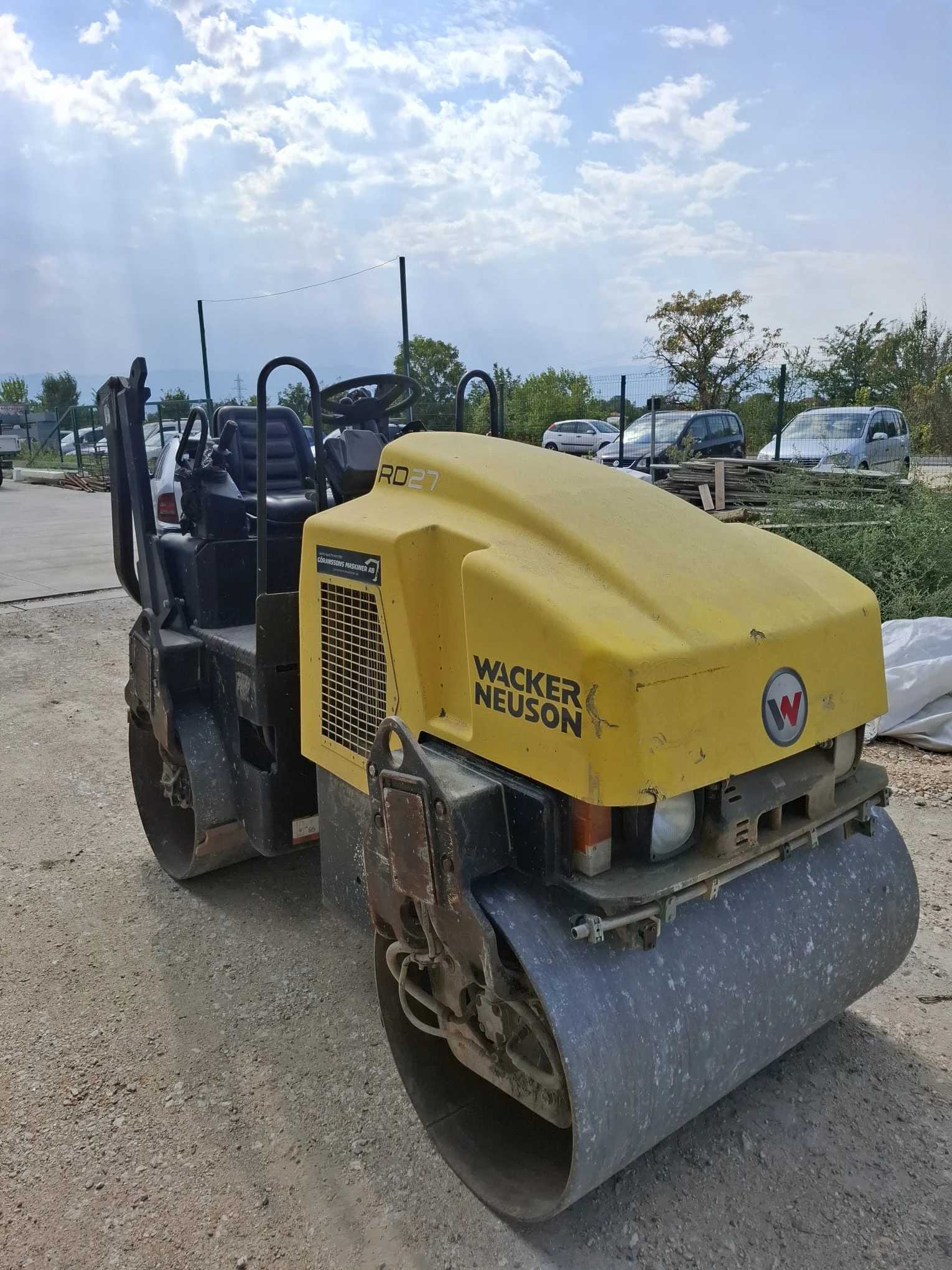Валяк Друга марка wacker neuson RD27, снимка 3 - Индустриална техника - 56164525