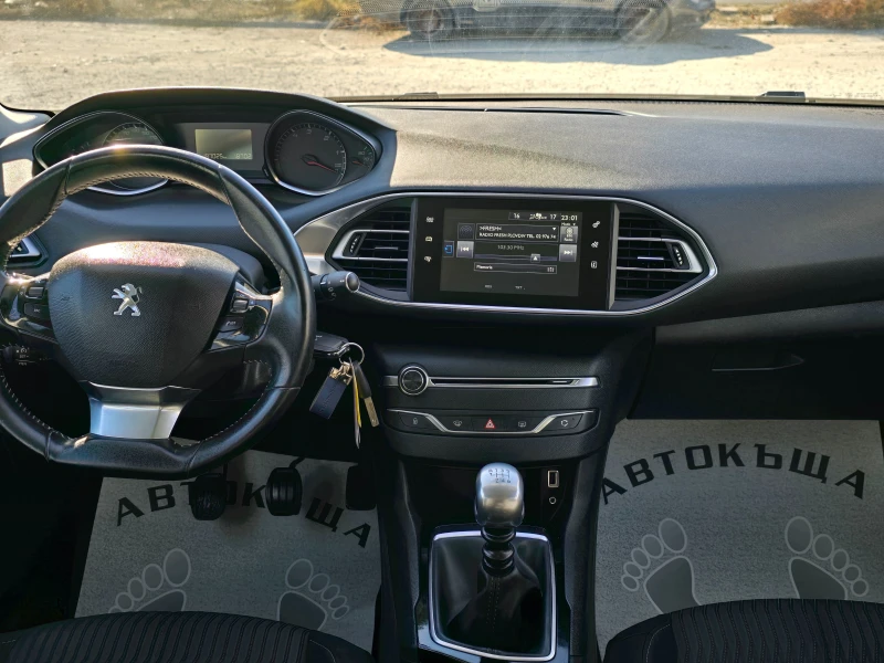 Peugeot 308 14г.1, 6-116к.с.6-скорости, снимка 10 - Автомобили и джипове - 47640250