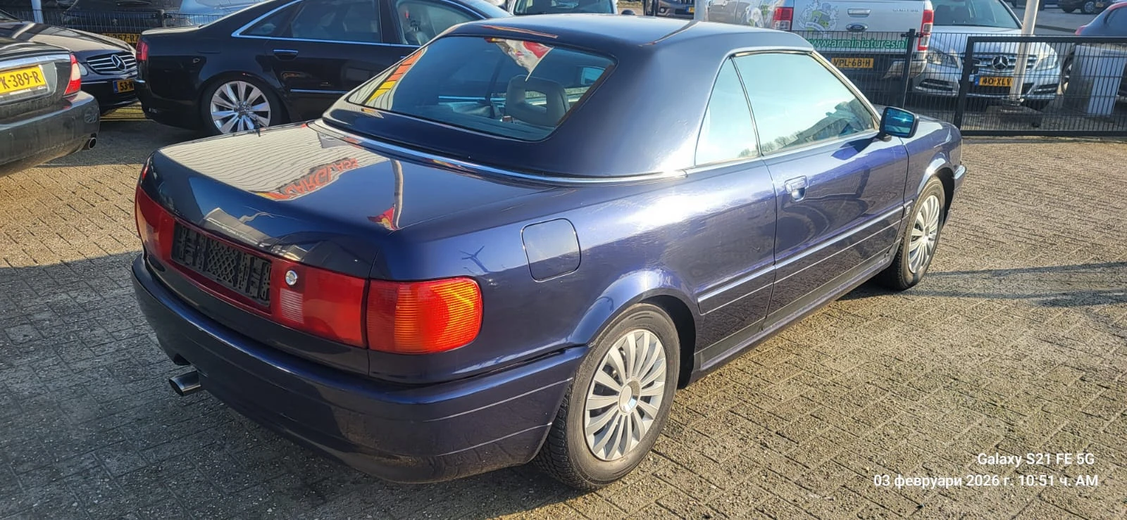 Audi 80 Cabrio + хардтоп , снимка 15 - Автомобили и джипове - 54189345