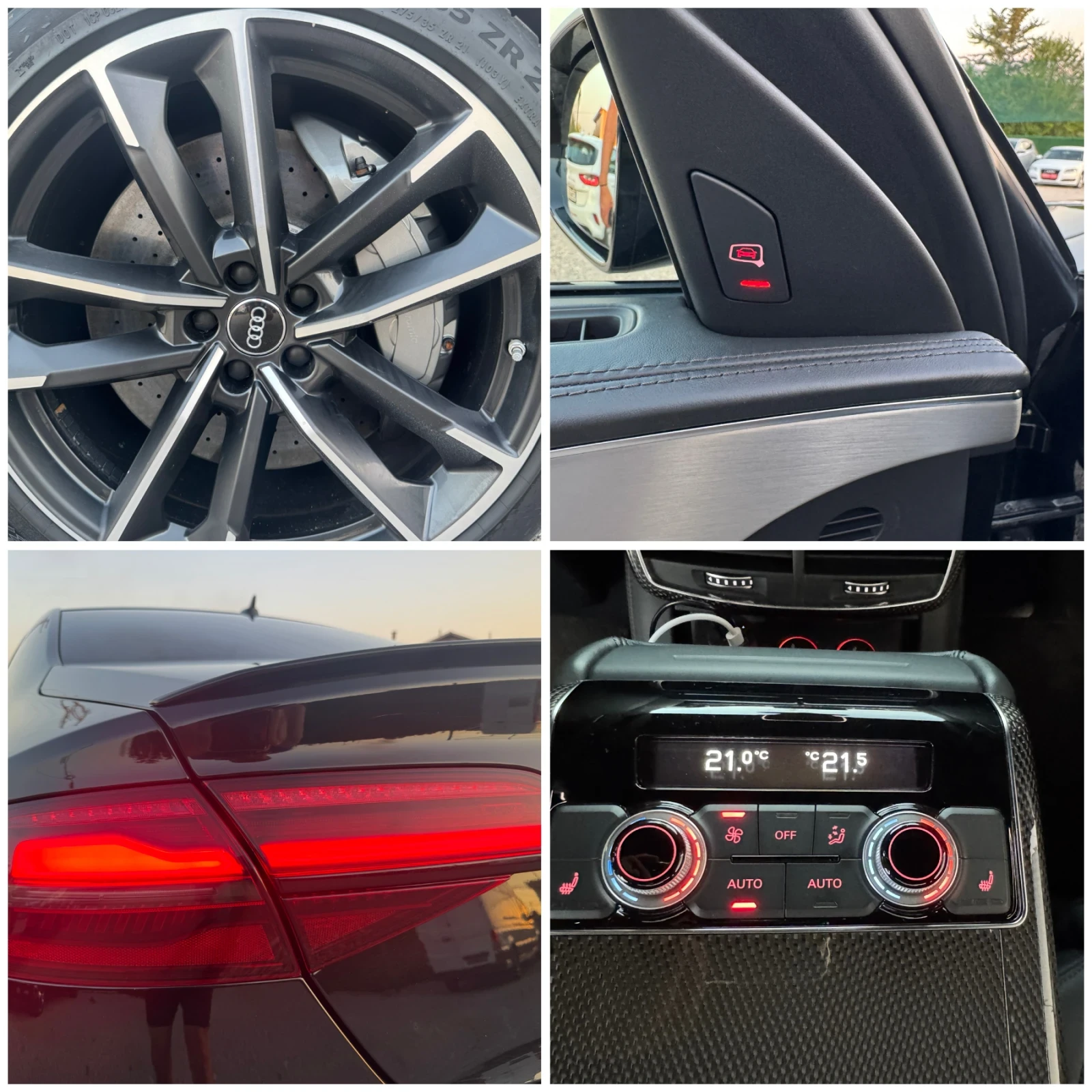 Audi S8 Ceramic + Matrix S8plus 605 ps, снимка 17 - Автомобили и джипове - 55629975
