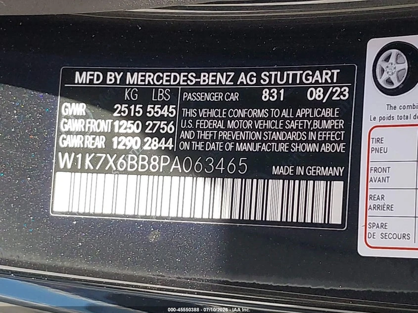 Mercedes-Benz AMG GT 3.0l i-6 di, dohc, vvt, turbo, 429hp | Mobile.bg � ����������� 9