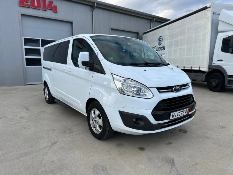 Ford Transit Custom FULL!LONG!9-МЕСТЕН!EURO6!, снимка 2 - Бусове и автобуси - 48630680