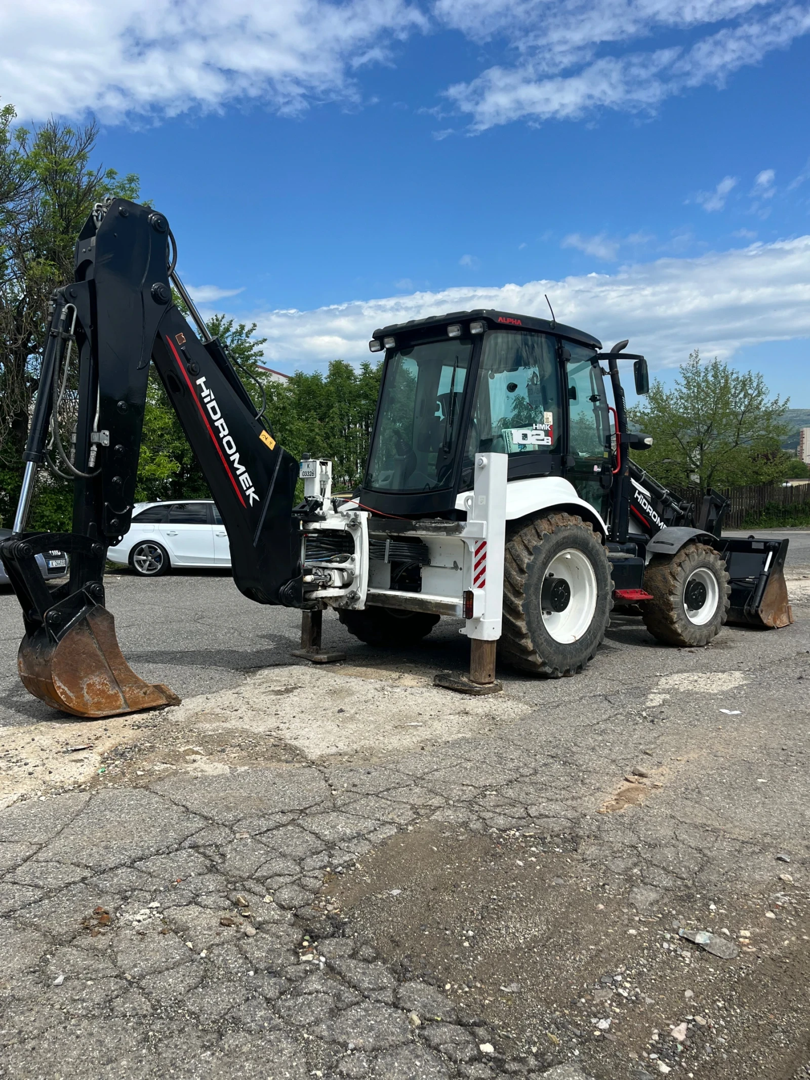 Багер Hidromek 102B, снимка 4 - Индустриална техника - 54598514