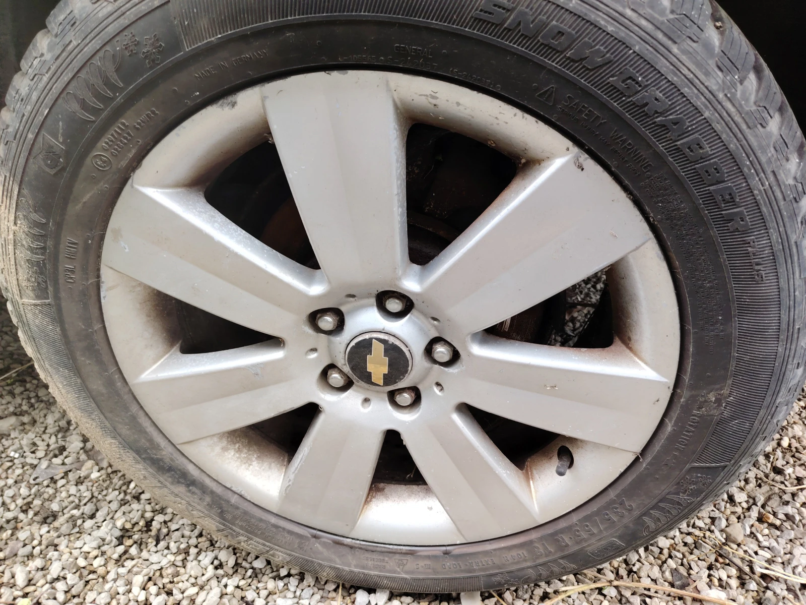 Джанти за Chevrolet Captiva, снимка 3 - Гуми и джанти - 54276750