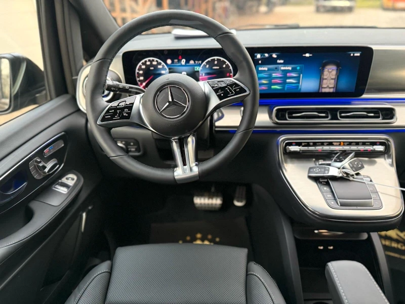 Mercedes-Benz V 300 d/AMG/4M/EXTRALONG/VIPSEATS/BURM/AIRMATIC/EXCLUSIV, снимка 9 - Автомобили и джипове - 51193548