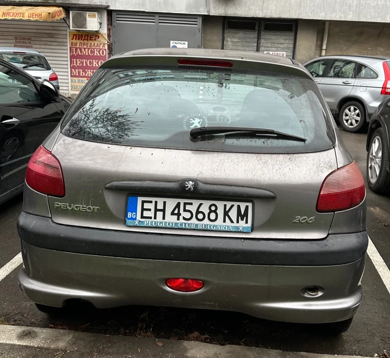Peugeot 206 1.4, снимка 5 - Автомобили и джипове - 52585810
