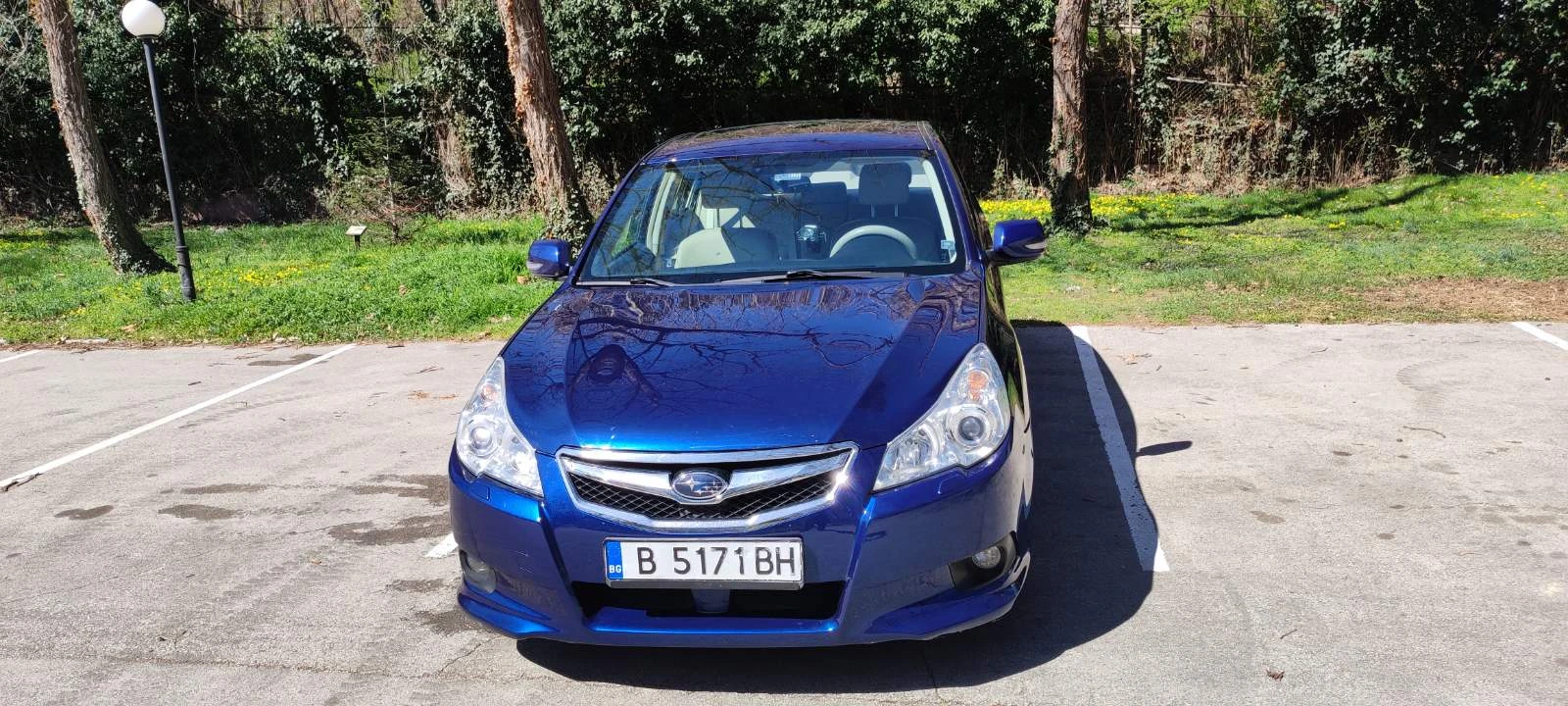 Subaru Legacy седан * кожен салон * реални километри - [1] 