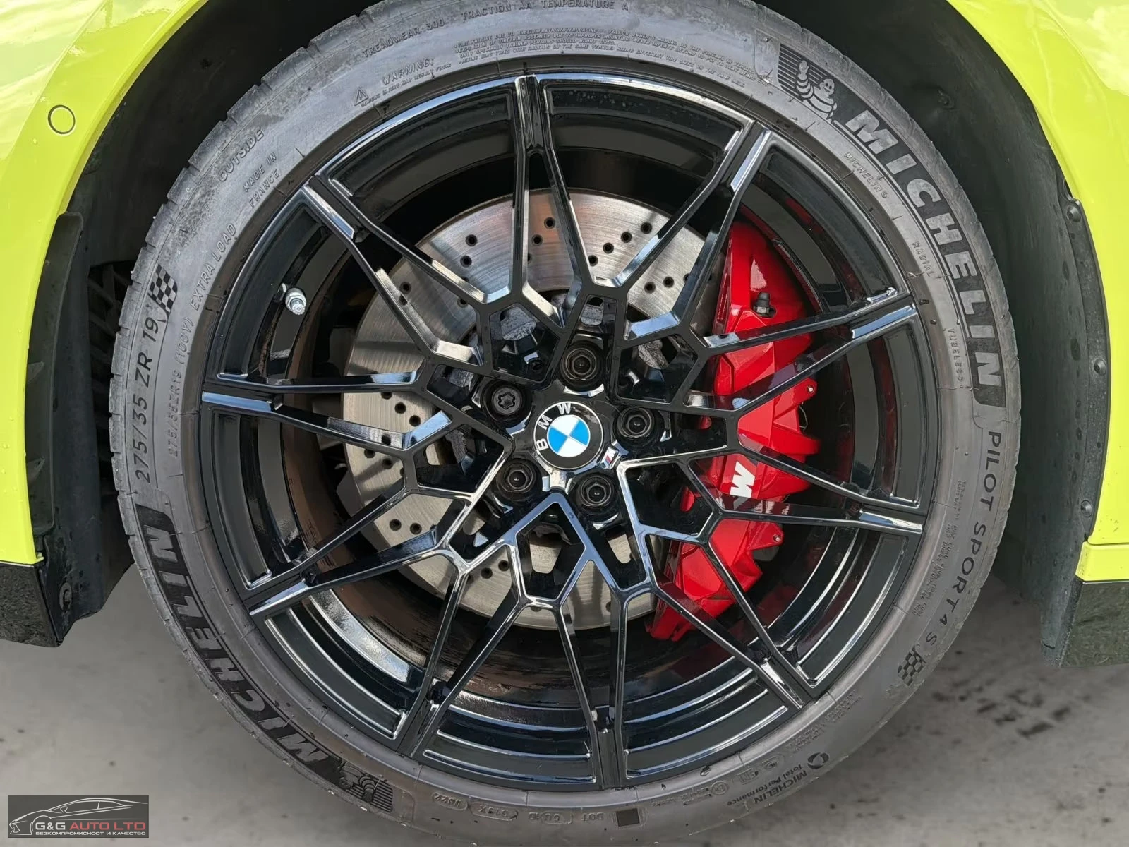 BMW M4 COMP/510HP/xDRIVE/360/CARBON/HUD/LASER/H&K/482z, снимка 4 - Автомобили и джипове - 54881602