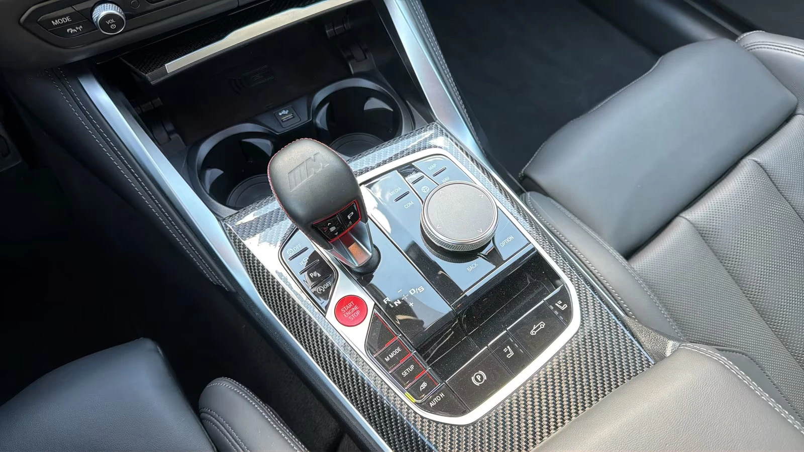 BMW M4 COMP/510HP/xDRIVE/360/CARBON/HUD/LASER/H&K/482z, снимка 16 - Автомобили и джипове - 54881602