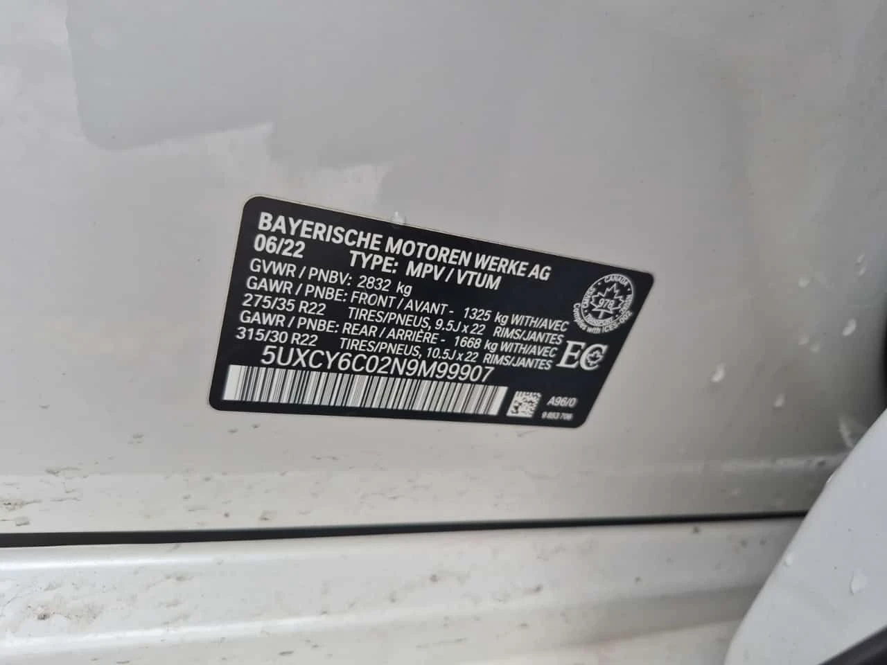 BMW X6 xDrive40i  CARFAX, снимка 14 - Автомобили и джипове - 54229410