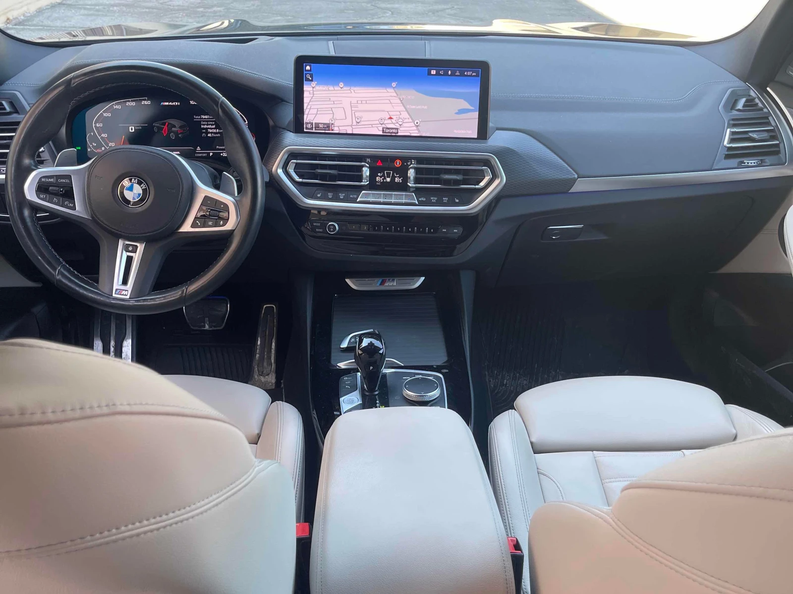 BMW X3 M40i xDrive/H&K/HUD/Pano/360/Щори, снимка 7 - Автомобили и джипове - 54792392