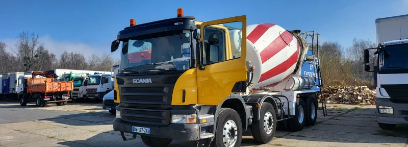 Бетон миксер Scania P380, снимка 1 - Индустриална техника - 48484507