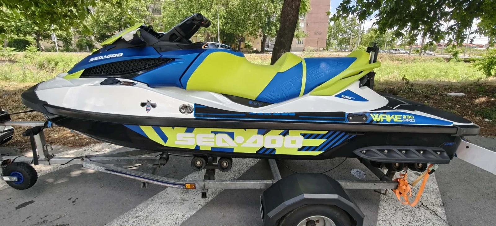 Джет Bombardier Sea Doo Wake pro 230, снимка 9 - Воден транспорт - 55264562