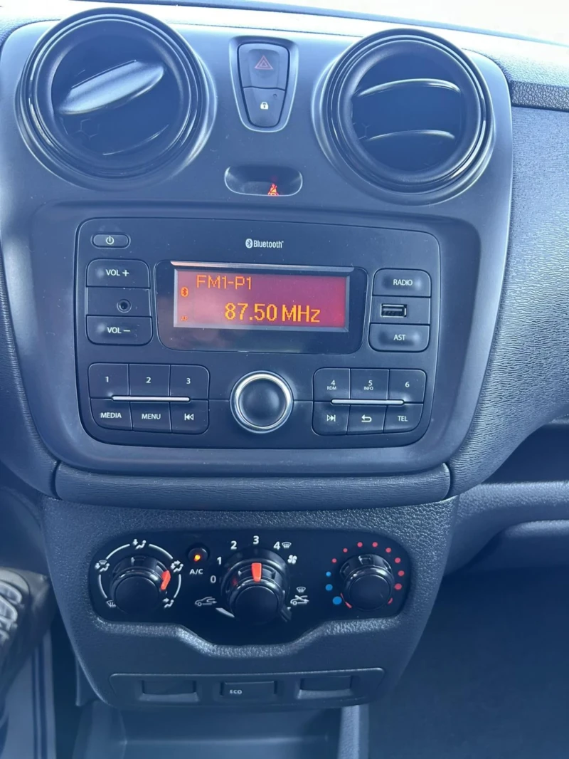 Dacia Dokker 1.6 LPG 100 * KLIMA * EURO 6* , снимка 12 - Автомобили и джипове - 50028464