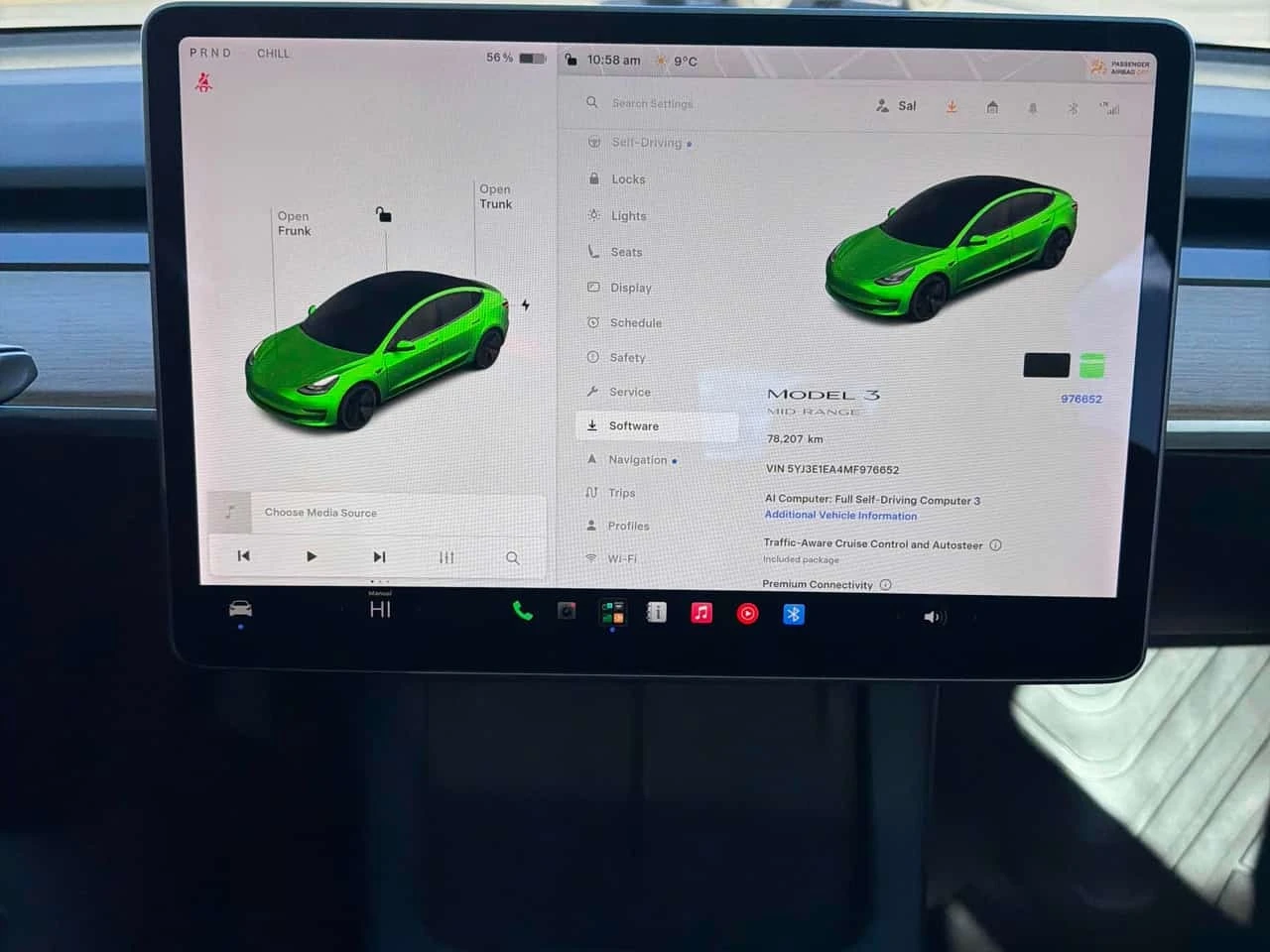 Tesla Model 3 * Standard Range * CARFAX * ��� ������������ ����� | Mobile.bg � ����������� 8