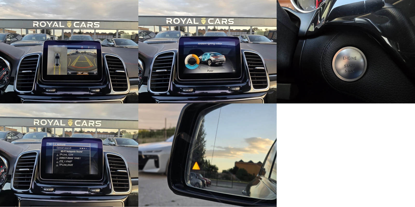 Mercedes-Benz GLE 350 * AMG 6.3 * PANO* Harman Kardon* 360* , снимка 17 - Автомобили и джипове - 54759379