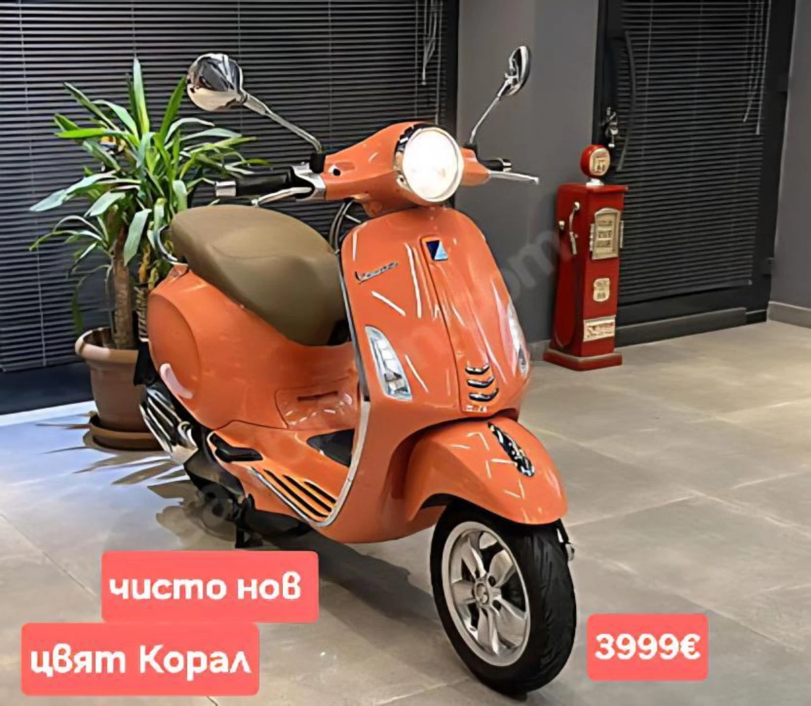 Vespa Primavera Coral Limited Edition! Чисто нов!, снимка 17 - Мотоциклети и мототехника - 52776396