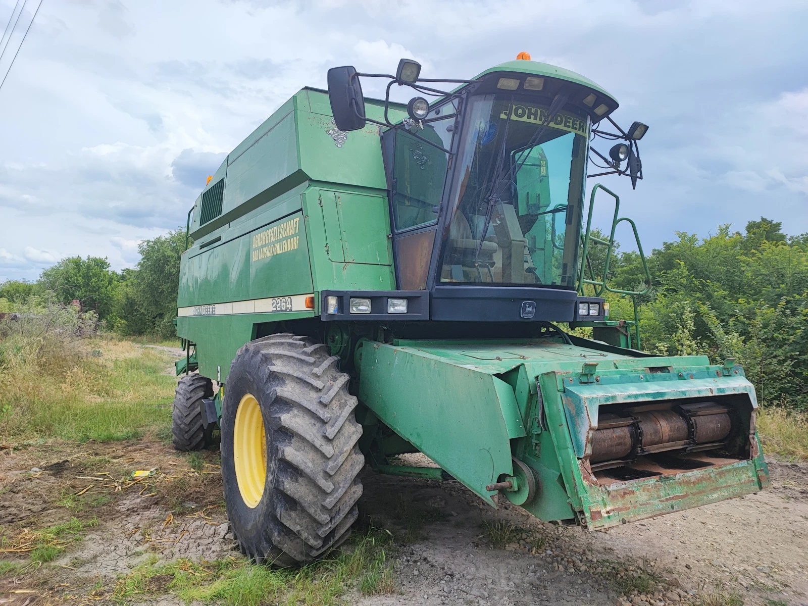 Комбайн John Deere 2264 - изображение 2