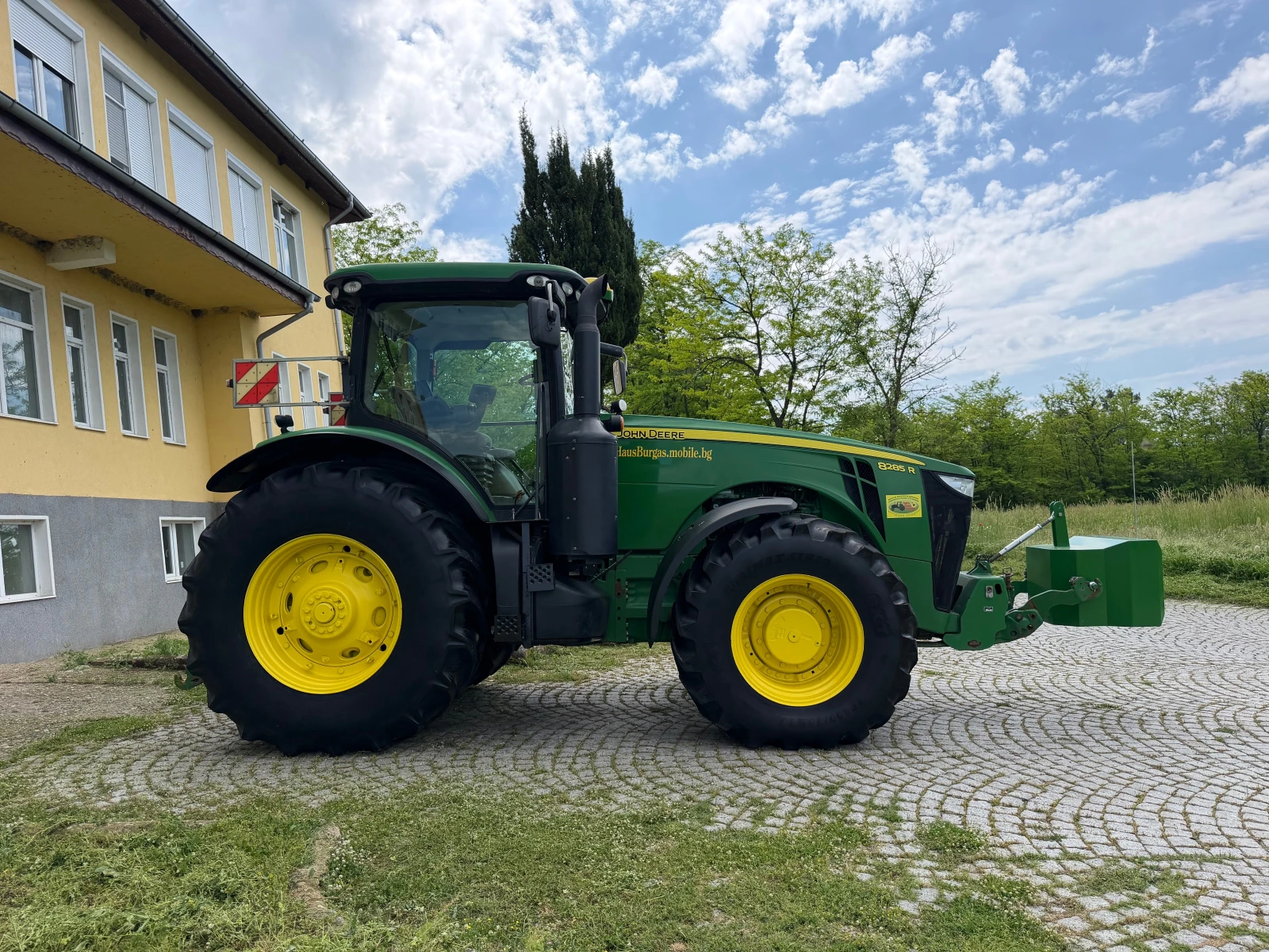 Трактор John Deere 8285R POWER SHIFT НАВИГАЦИЯ ЛИЗИНГ, снимка 8 - Селскостопанска техника - 53636441