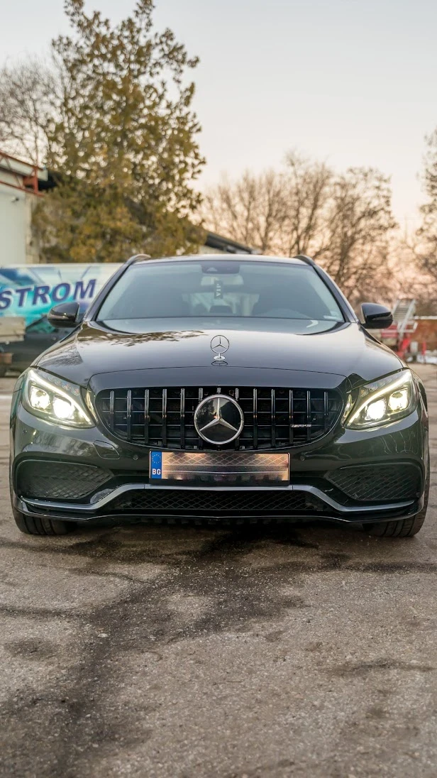 Mercedes-Benz C 220 2.2 AMG line, снимка 2 - Автомобили и джипове - 52800254