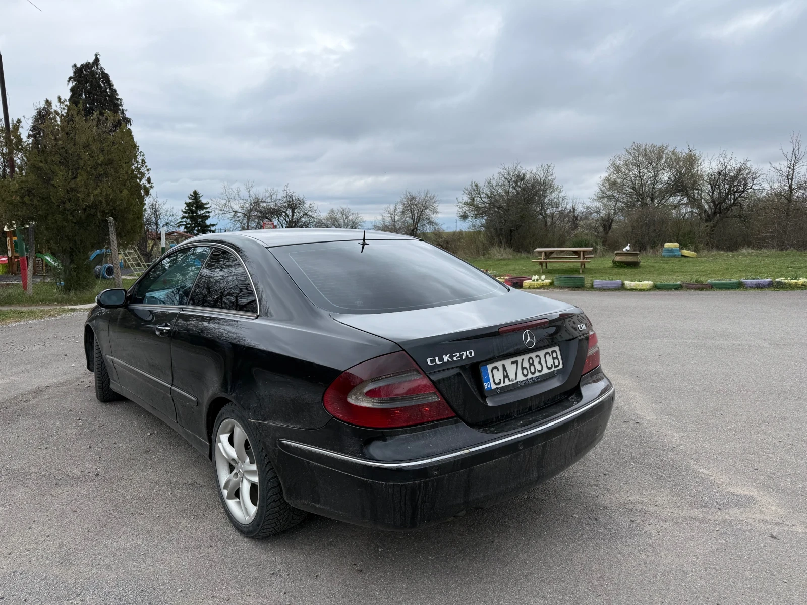 Mercedes-Benz CLK 270 CDI, снимка 5 - Автомобили и джипове - 54049851