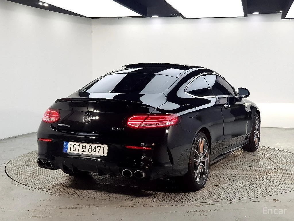 Mercedes-Benz C 43 AMG COUPE* BURMESTER* ХЕДЪП* ДИГИТАЛНО* ТАБЛО* LANE* A, снимка 2 - Автомобили и джипове - 55846386