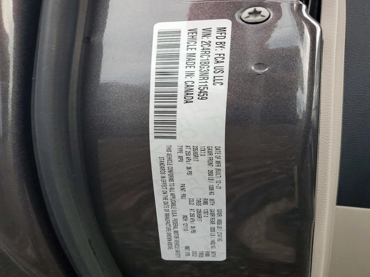 Chrysler Pacifica 3.6l Touring L, снимка 13 - Автомобили и джипове - 56224938