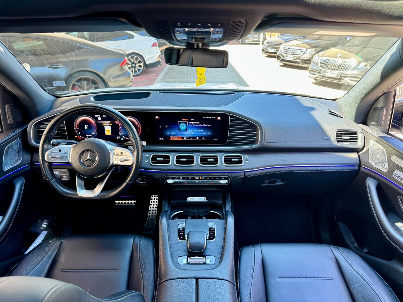 Mercedes-Benz GLE 400 D#4M#AMG#PANO#7#AIRMAT#DISTR#HEADUP | Mobile.bg   11