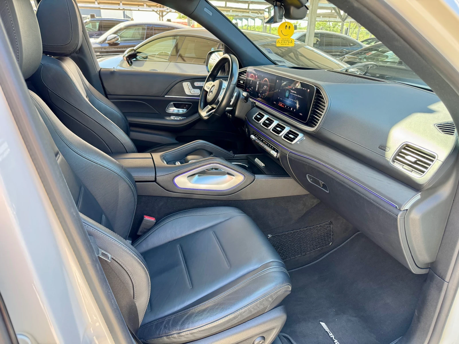 Mercedes-Benz GLE 400 D#4M#AMG#PANO#7#AIRMAT#DISTR#HEADUP | Mobile.bg   13
