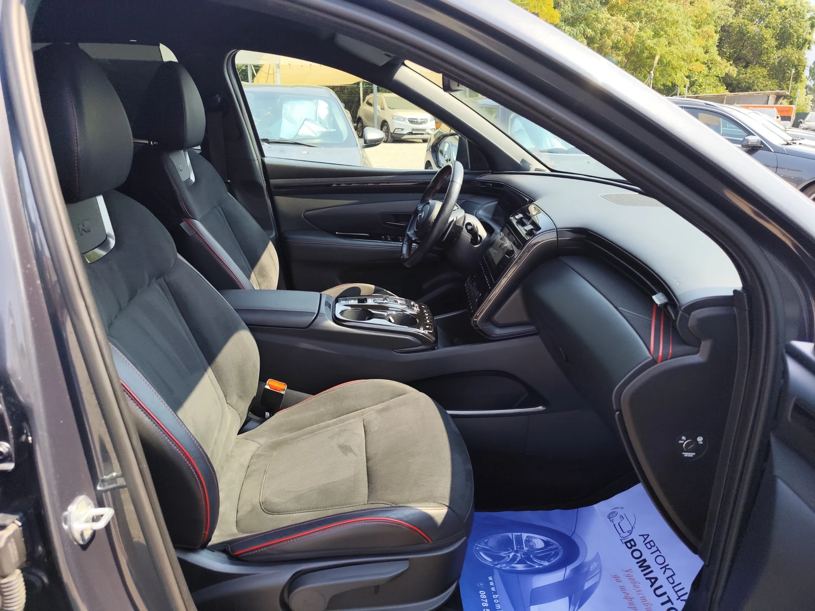Hyundai Tucson 1.6T-GDi* HYBRID* N-LINE* 4X4* LED* АВТОМАТИК* , снимка 12 - Автомобили и джипове - 55707200