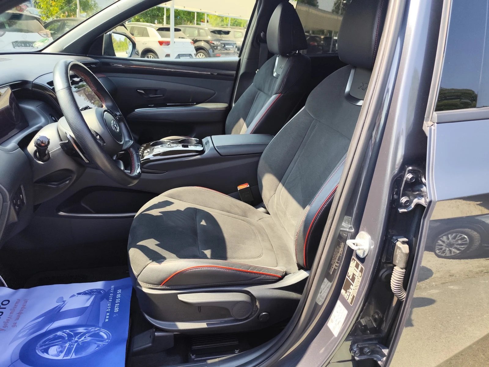 Hyundai Tucson 1.6T-GDi* HYBRID* N-LINE* 4X4* LED* АВТОМАТИК* , снимка 7 - Автомобили и джипове - 55707200