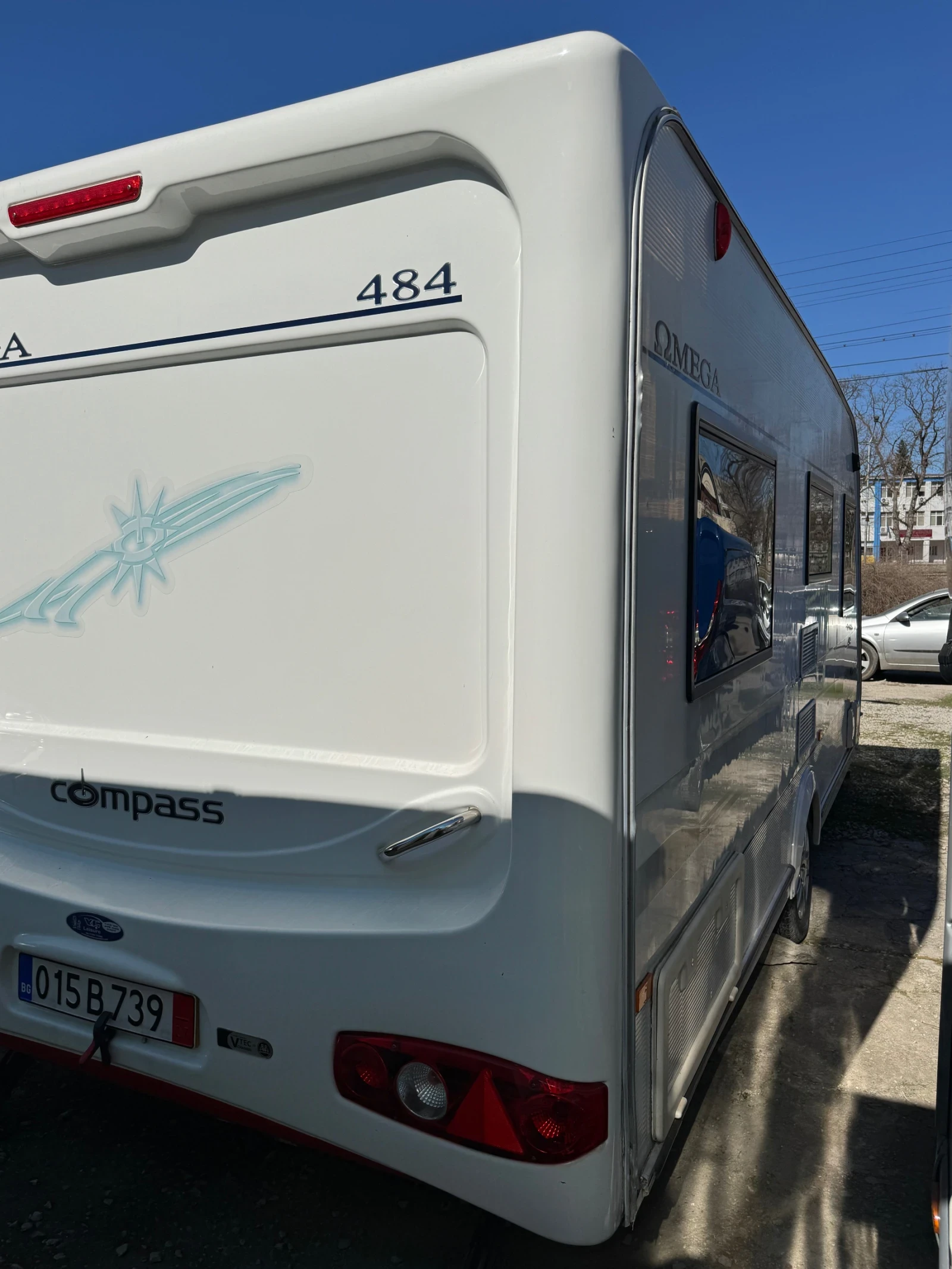Каравана Compas Omega 484, снимка 3 - Каравани и кемпери - 53916776